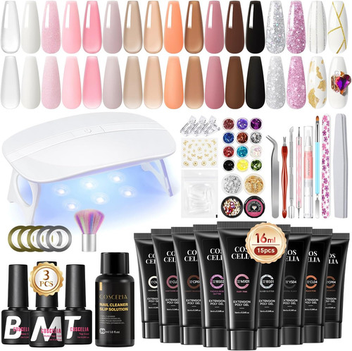 Kit ricostruzione unghie - kit, 15