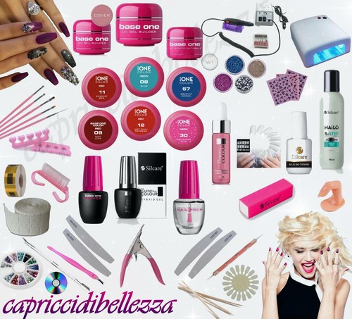 Kit ricostruzione unghie - kit,