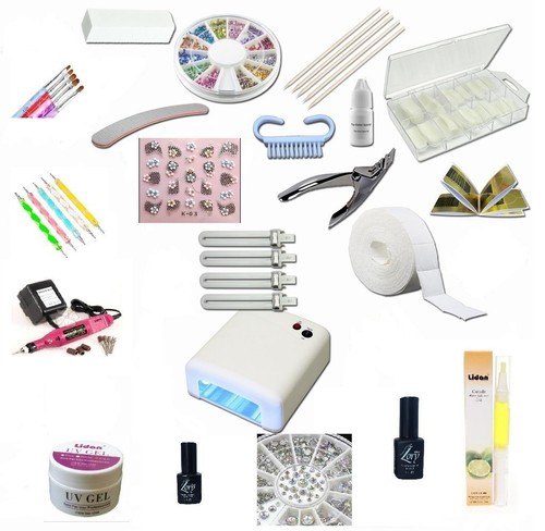 Kit ricostruzione unghie gel - ricostruzione,